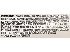 Love Beauty and Planet Blooming Color Shampoo lather in action for color-treated hair