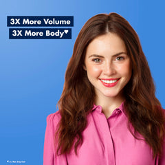 Love Beauty and Planet Weightless Volume Conditioner bottle highlighting complementary care.