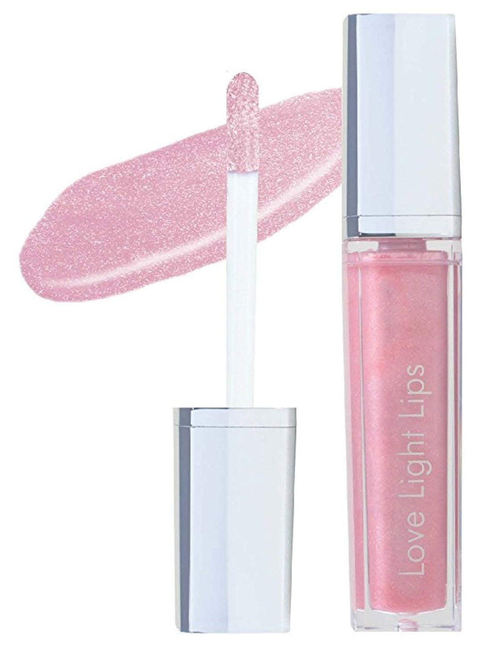 Love Light Lips gloss with LED wand light for precise application and hydration.