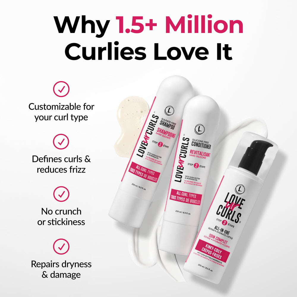 Love Ur Curls curl-definition result after styling shows lift