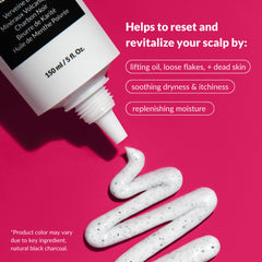 Love Ur Curls Exfoliating Scalp Scrub balances the scalp for comfortable use.