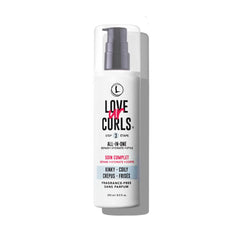 Love Ur Curls fragrance-free curl cream bottle pour for quick, fragrance-free styling.