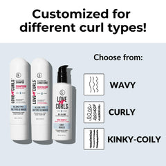 Love Ur Curls vegan cruelty-free formula suitable for sensitive skin.