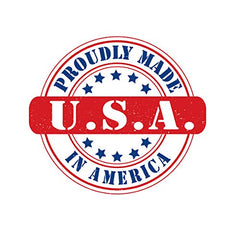 Love Your Color Made in USA label on packaging.