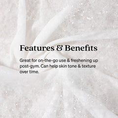 Loved01 green tea cucumber soothing closeup for calm skin.