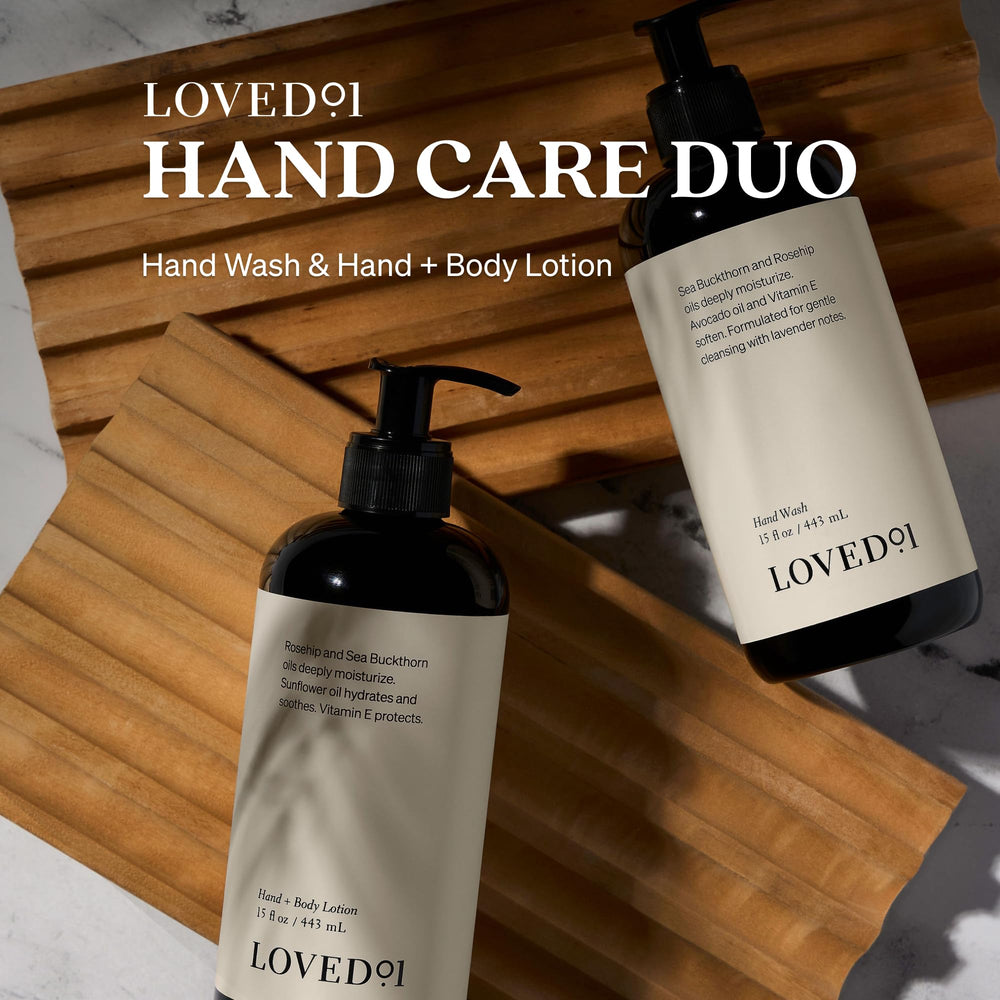 Loved01 hand wash soft lavender scent for a gentle, sensory cleanse