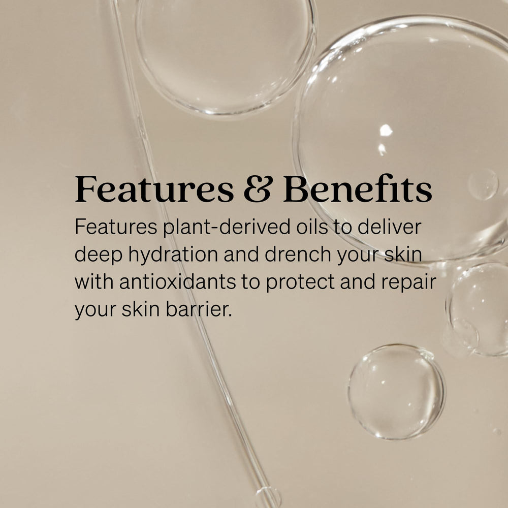 Loved01 lightweight, non-greasy formula shown on skin.