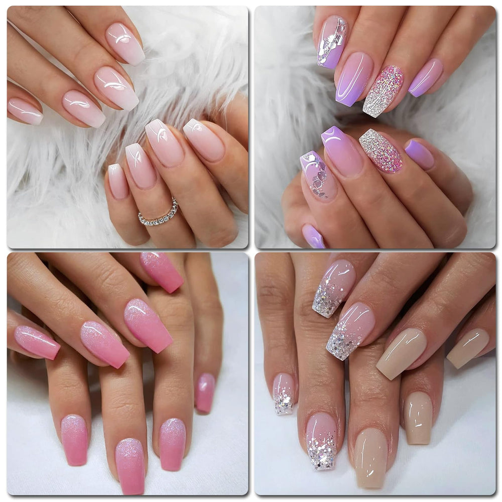 Easy application with nail glue for salon-like results