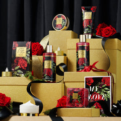 Lovery body lotion with rose scent for daily nourishment