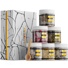 Lovery Deluxe Epsom Bath Salts Gift Set box ready for home spa moments