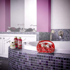 LOVERY Exotic Pomegranate Bubble Bath Bottle invites pampering during a relaxing soak