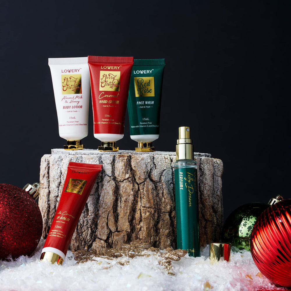 LOVERY mini perfume and scented candle offer mood-enhancing fragrance moments.