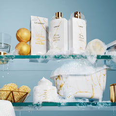 LOVERY organic loofah soap for exfoliating and refreshed skin