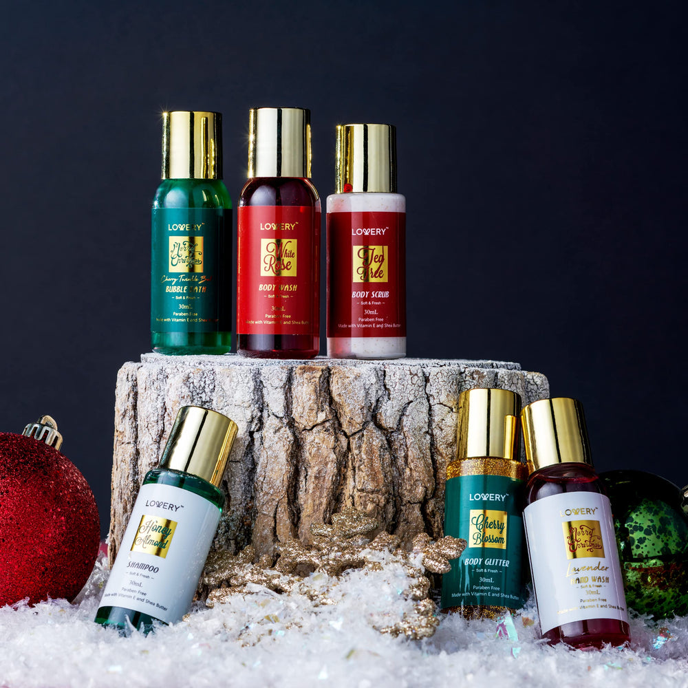 LOVERY scented candle and festive design warm holiday decor and create cozy moments.