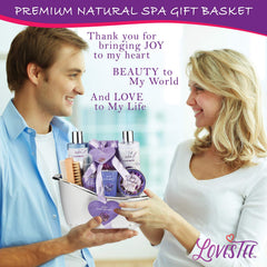 LOVESTEE Lavender Body Lotion for deep hydration and soft skin