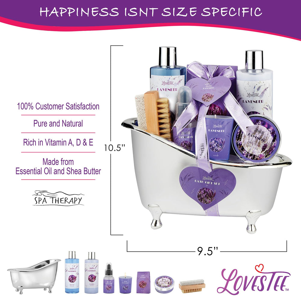 LOVESTEE Lavender Body Scrub for gentle exfoliation and smoother skin