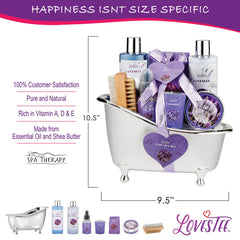 LOVESTEE Lavender Body Scrub for gentle exfoliation and smoother skin