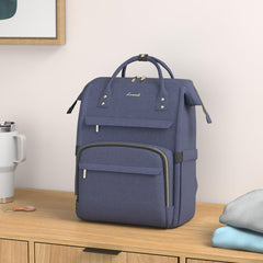 LOVEVOOK 17.3-inch laptop compartment secures your device during daily commuting.