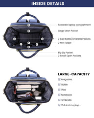 LOVEVOOK USB charging port lets you power devices while you travel.