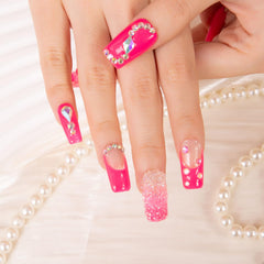 LOVFUL durable acrylic nails stay strong for repeated use.