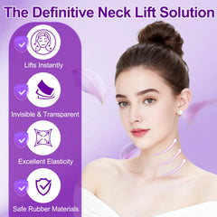 Loxbcin neck tape invisible under makeup for natural finish