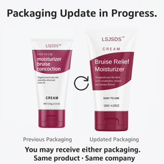 LSJSDS Bruise Cream on arms provides smoother skin texture over time.