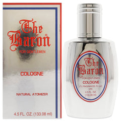 The Baron packaging box emphasizes premium gifting presentation