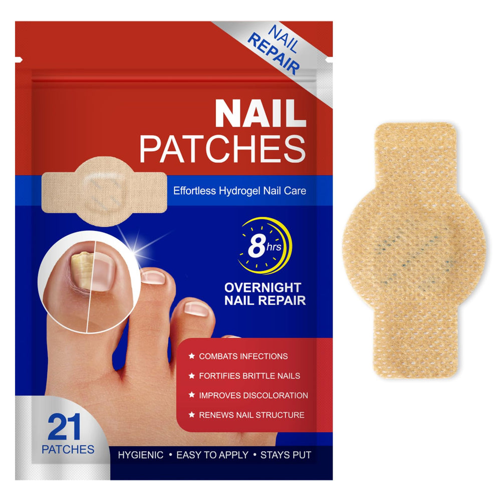 LTQXGT fungal nail patches 21-patch pack for toenails, ready to use