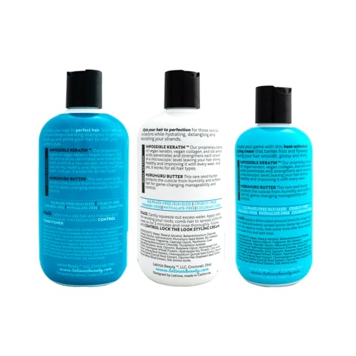 Lu by LatinUs conditioner tube provides moisture without weigh down for sleek styling