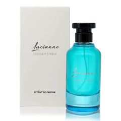 Lucianno Sunset Swim bottle front, ideal for daily luxury use and confident first impressions.