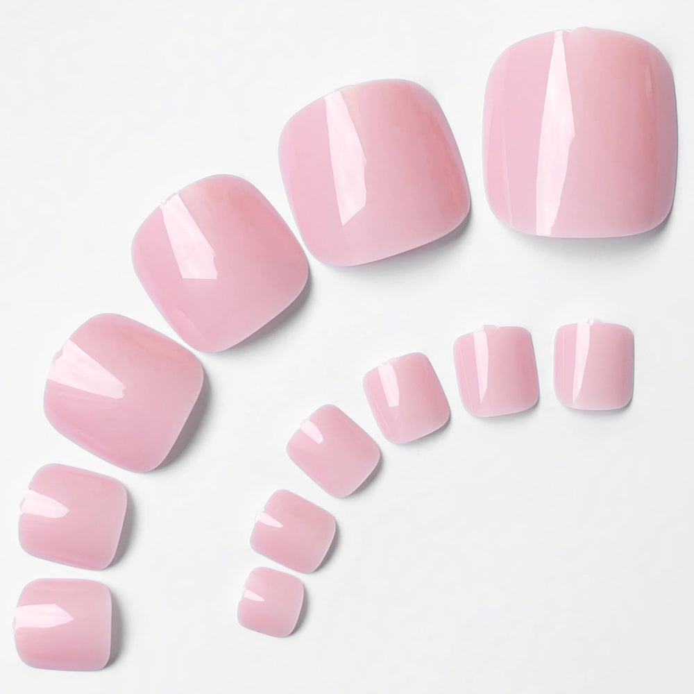 LuckForever petal pink toenail file helps shaping and finishing