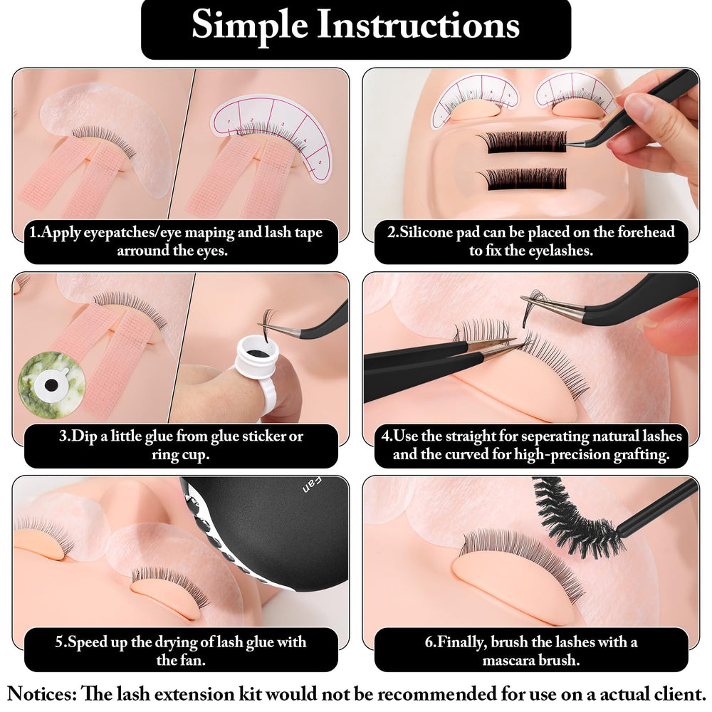 Lucomb lash dryer fan helps quick glue drying