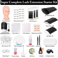Lucomb precision tweezers for accurate lash placement during practice