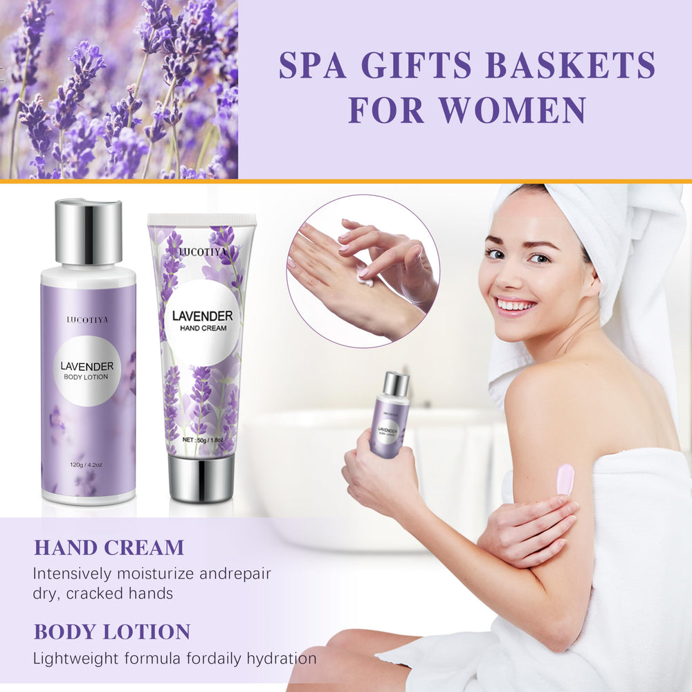 Lucotiya lavender candle and soap for soothing aromatherapy at home