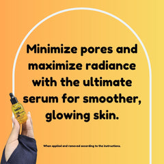 Luelle serum pump close-up illustrates daily-use hydration for all skin types