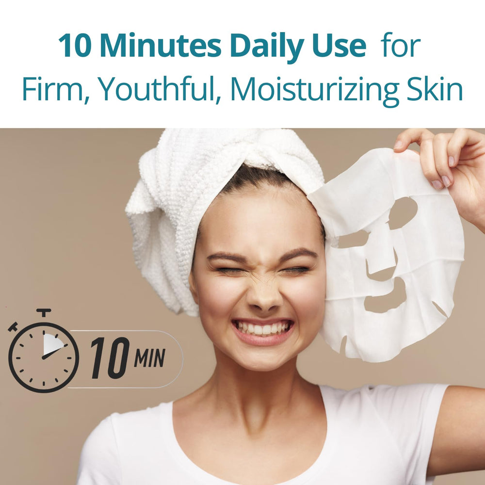 Lululun 14-sheet mask honey and rice essence for lasting hydration.