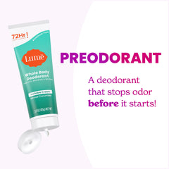 72-hour odor-control claim for extended freshness during busy days.