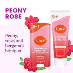 Lume cream application armpit demonstrates quick lotion-like glide