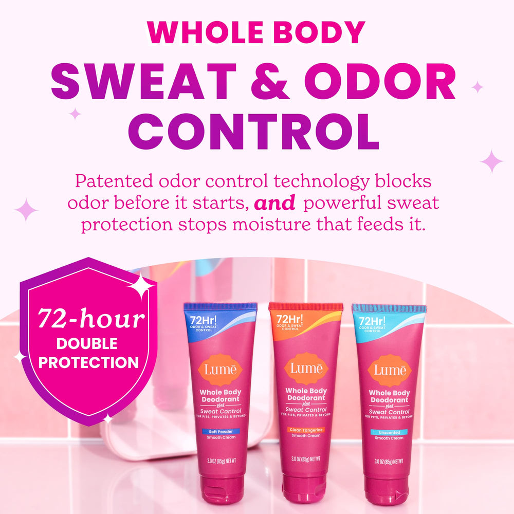 Lume odor control for pits and beyond keeps you confident throughout the day