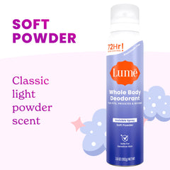 Hypoallergenic, skin-friendly spray suitable for sensitive areas.