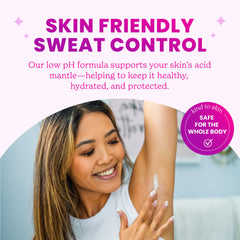 Lume smooth cream texture rubs in like lotion for easy use