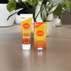 Lume solid-stick application glide for quick refresh
