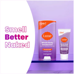Lume Lavender Sage scent enhances daily use with a calming aroma.