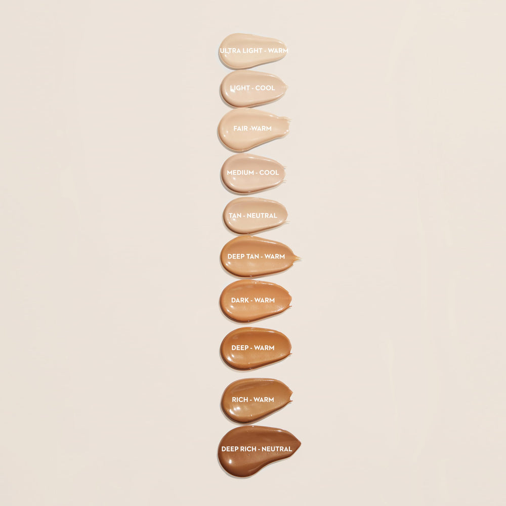 Lumene CC Cream dispenser highlights easy, precise application with a lightweight feel.