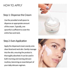 LuminaSkin application-step visual hints at easy daily use.