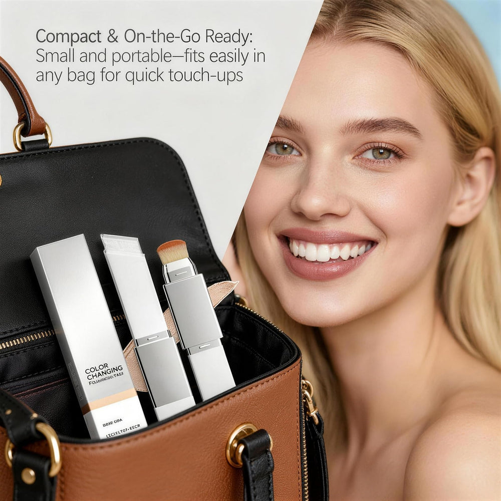 Lumine Skin dewy finish appears light and breathable after application