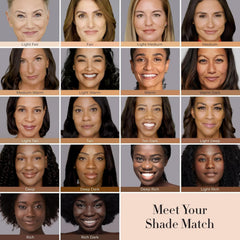 LUMINESS Hydrating Primer application demonstrates smooth skin prep.
