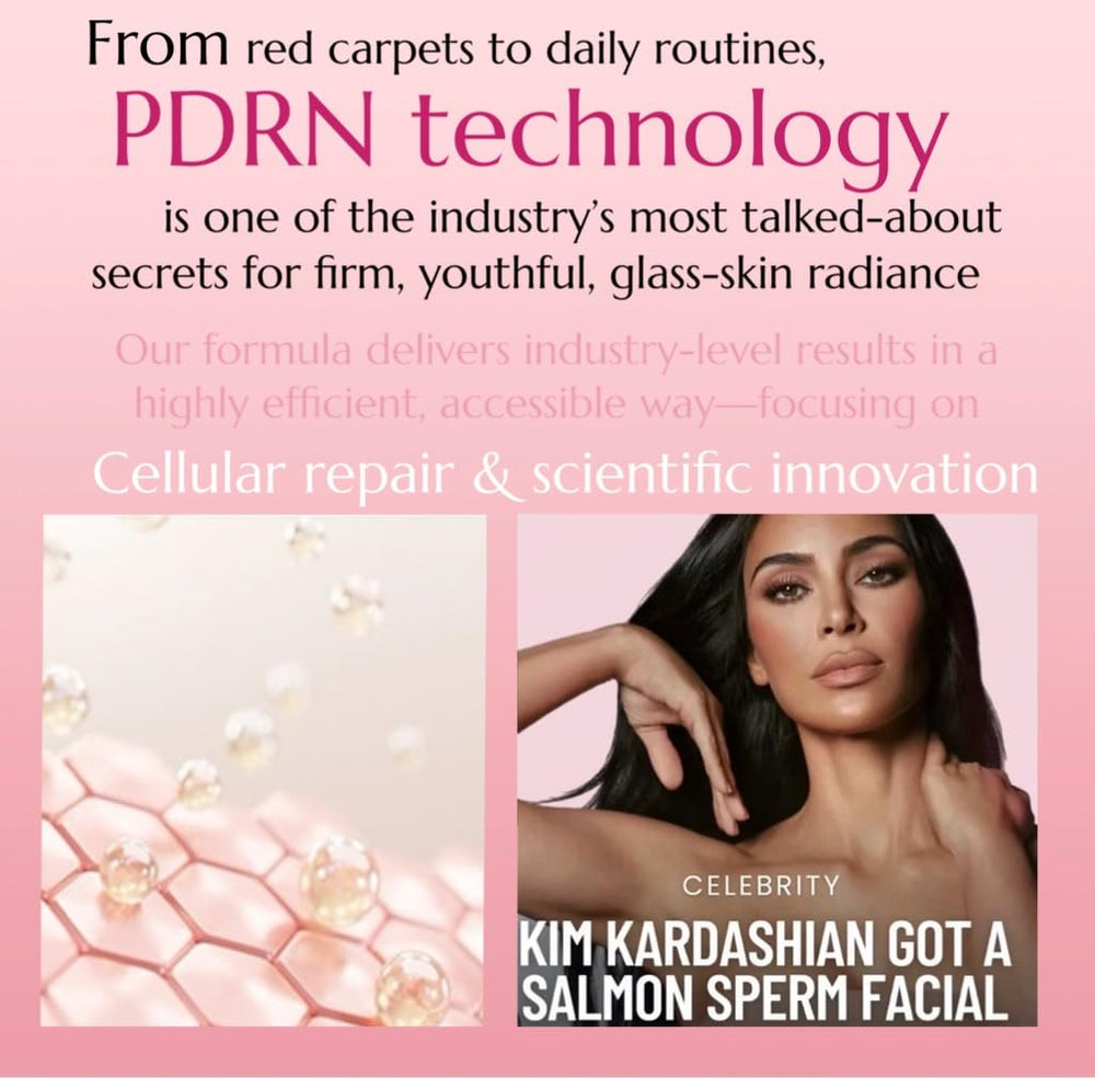 LumiVida Salmon DNA PDRN mask with peptides and collagen for improved texture