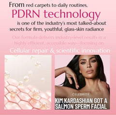 LumiVida Salmon DNA PDRN mask with peptides and collagen for improved texture