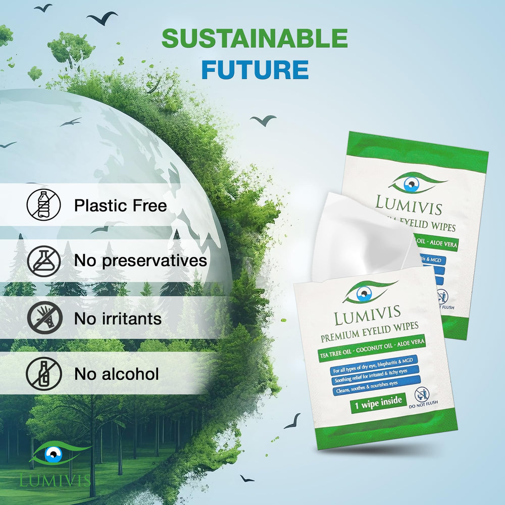 Wipe removing makeup without harsh rubbing around the eyes.
